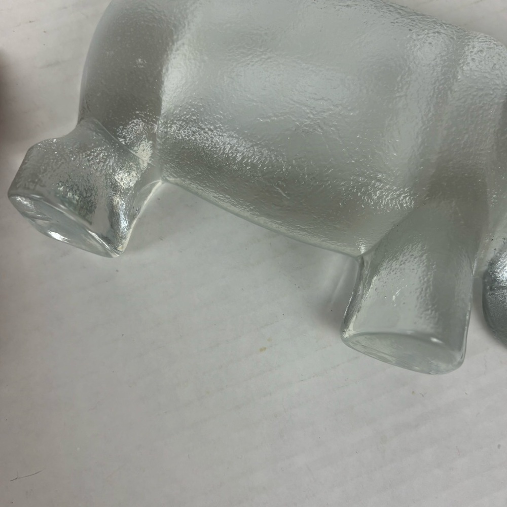 Kosta Boda Bertil Vallien-Zoo Collection glass Hippo-vintage-70s - Picture 10 of 12